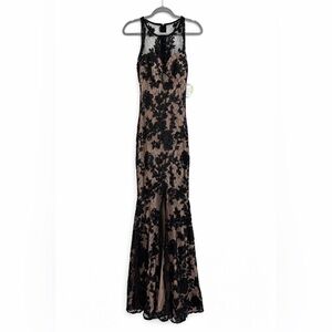 Windsor | Dresses | Carmella High Slit Corset Prom Dress Windsor Navy |  Poshmark